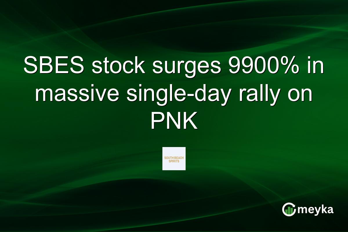 SBES stock surges 9900% in massive single-day rally on PNK