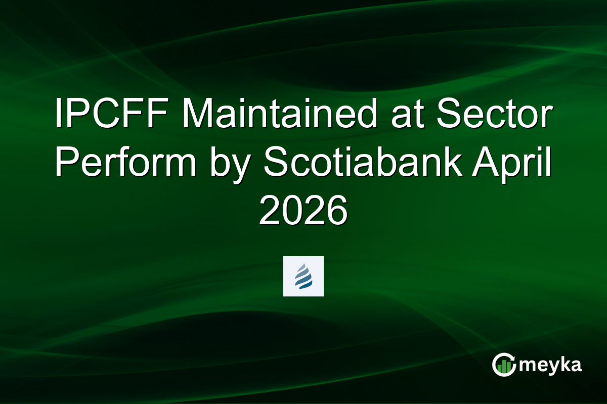 IPCFF Maintained at Sector Perform by Scotiabank April 2026