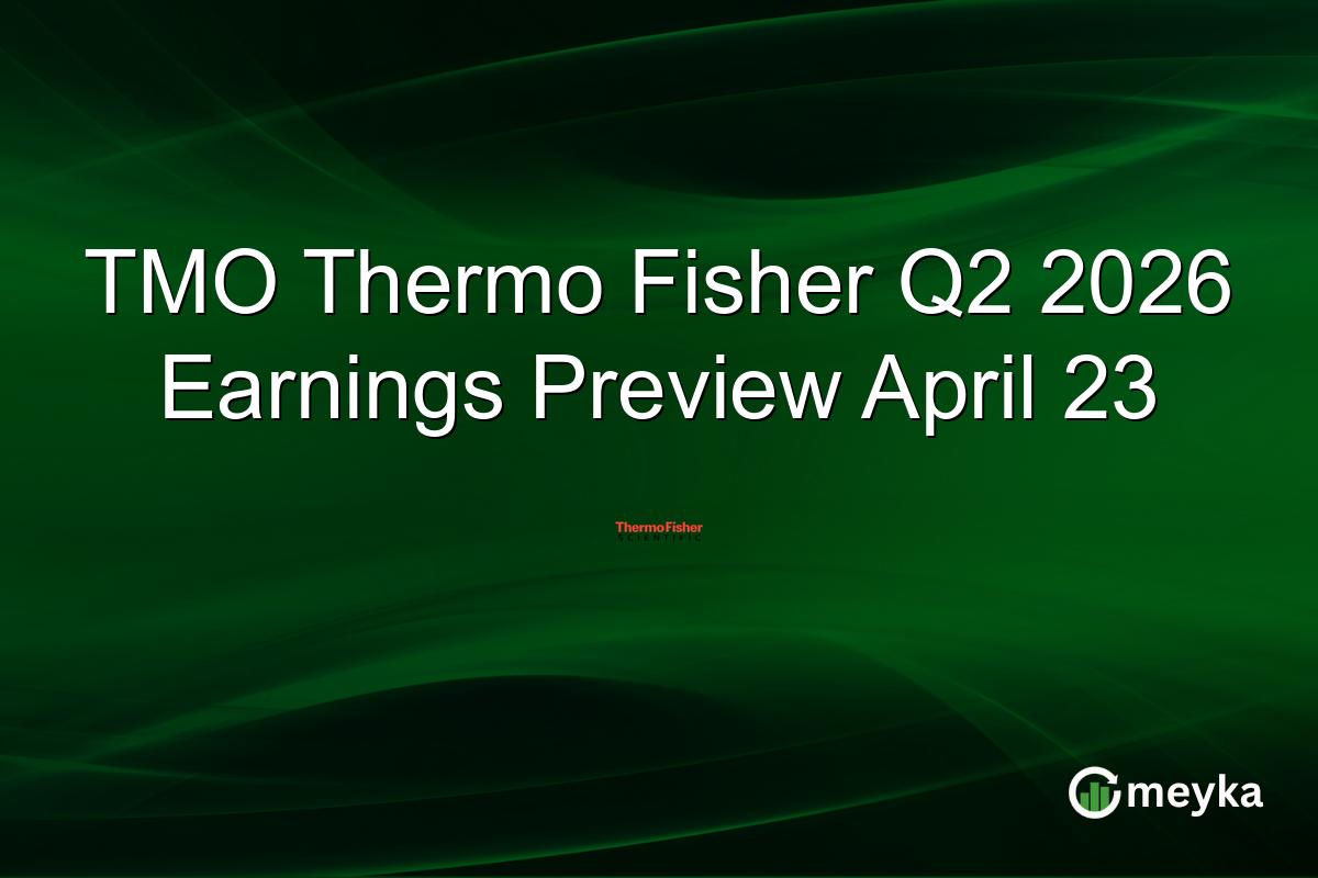 TMO Thermo Fisher Q2 2026 Earnings Preview April 23