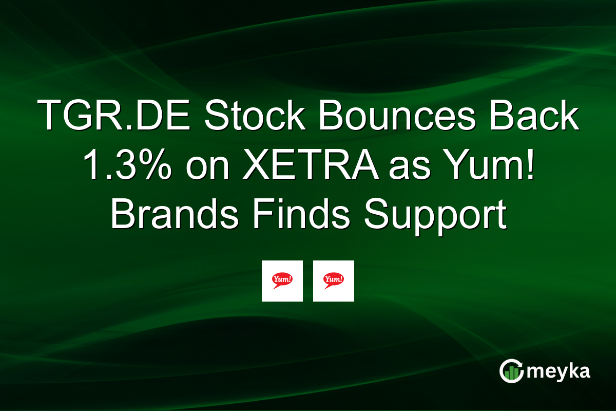 TGR.DE Stock Bounces Back 1.3% on XETRA as Yum! Brands Finds Support