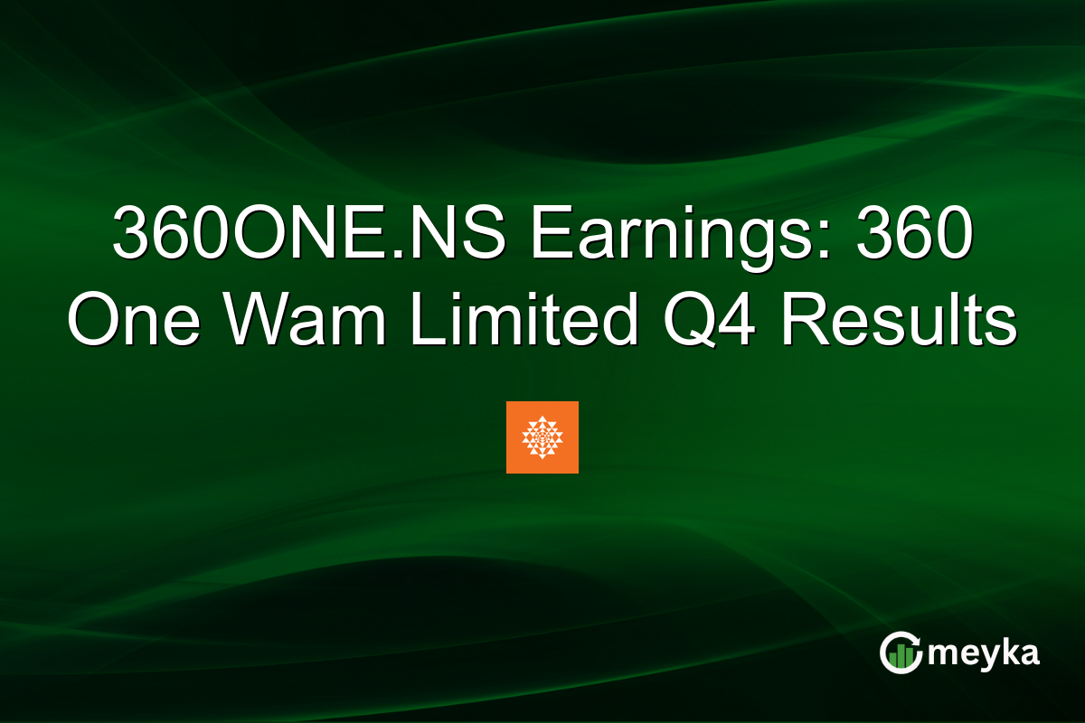 360ONE.NS Earnings: 360 One Wam Limited Q4 Results