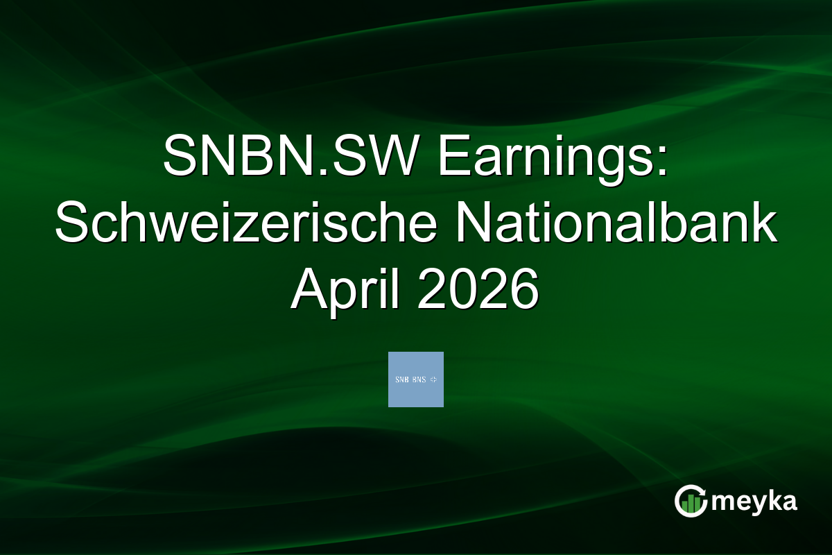 SNBN.SW Earnings: Schweizerische Nationalbank April 2026