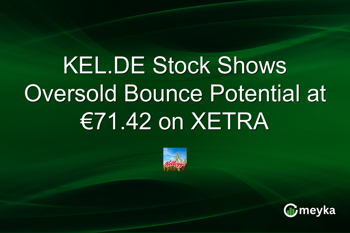 KEL.DE Stock Shows Oversold Bounce Potential at €71.42 on XETRA