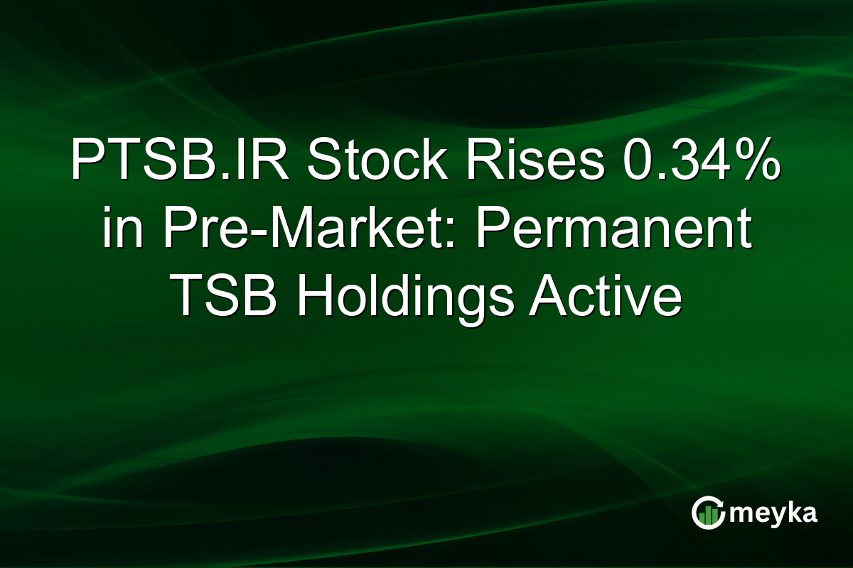 PTSB.IR Stock Rises 0.34% in Pre-Market: Permanent TSB Holdings Active