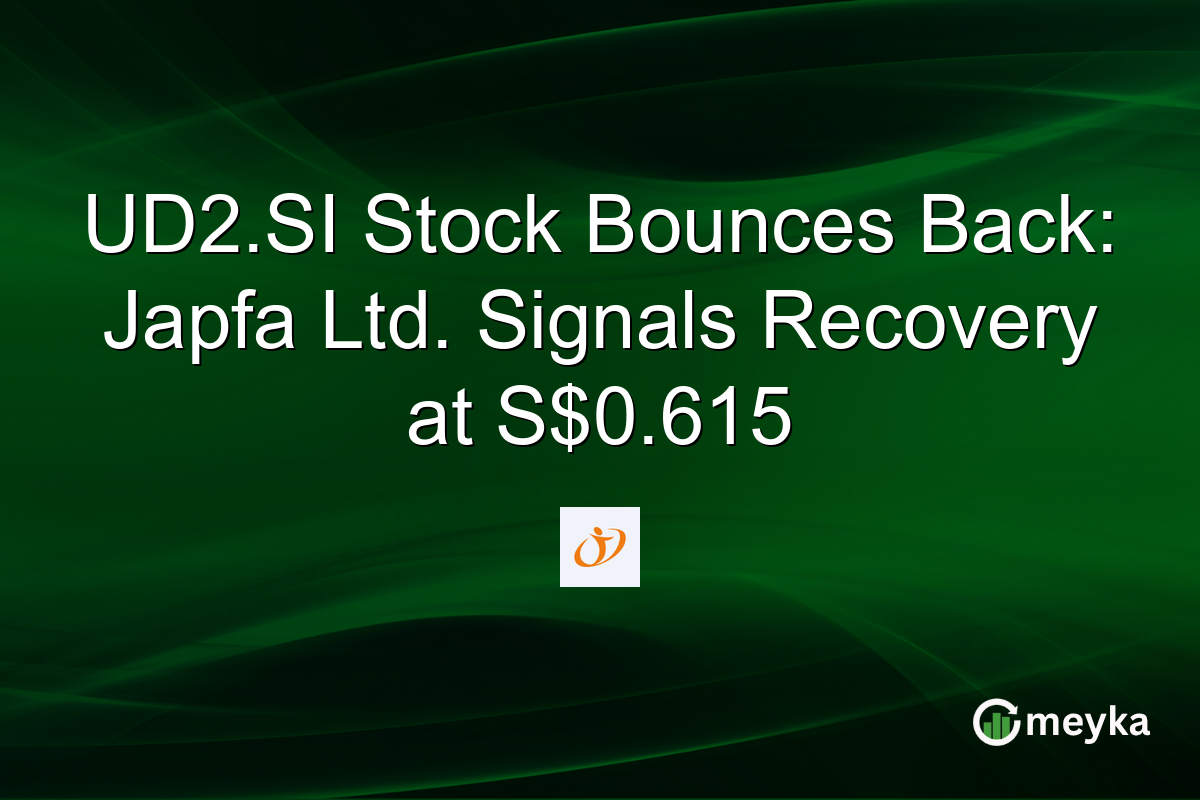 UD2.SI Stock Bounces Back: Japfa Ltd. Signals Recovery at S$0.615