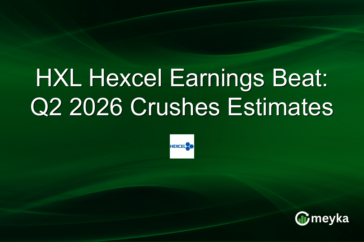 HXL Hexcel Earnings Beat: Q2 2026 Crushes Estimates