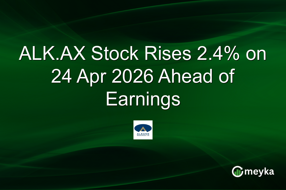 ALK.AX Stock Rises 2.4% on 24 Apr 2026 Ahead of Earnings