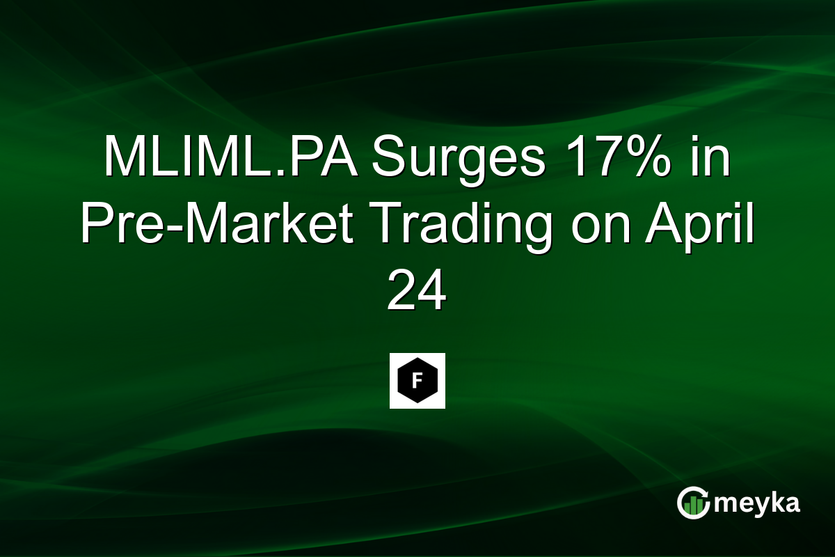 MLIML.PA Surges 17% in Pre-Market Trading on April 24