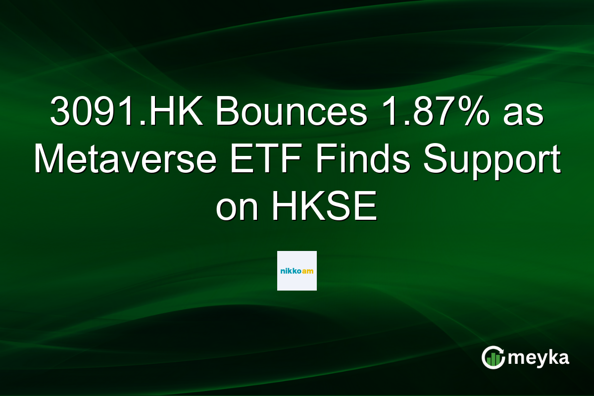 3091.HK Bounces 1.87% as Metaverse ETF Finds Support on HKSE