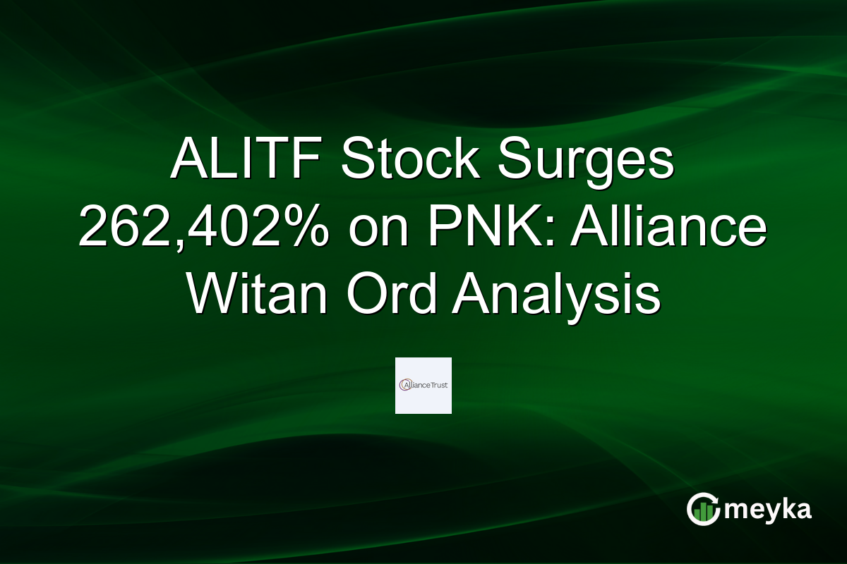 ALITF Stock Surges 262,402% on PNK: Alliance Witan Ord Analysis