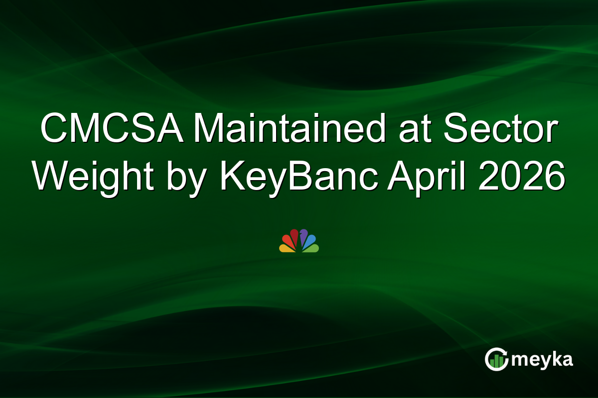CMCSA Maintained at Sector Weight by KeyBanc April 2026