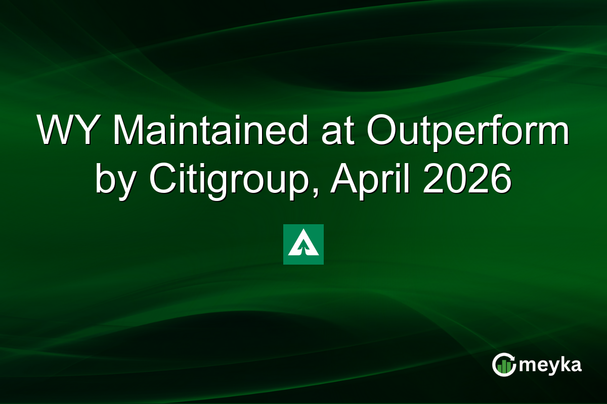 WY Maintained at Outperform by Citigroup, April 2026