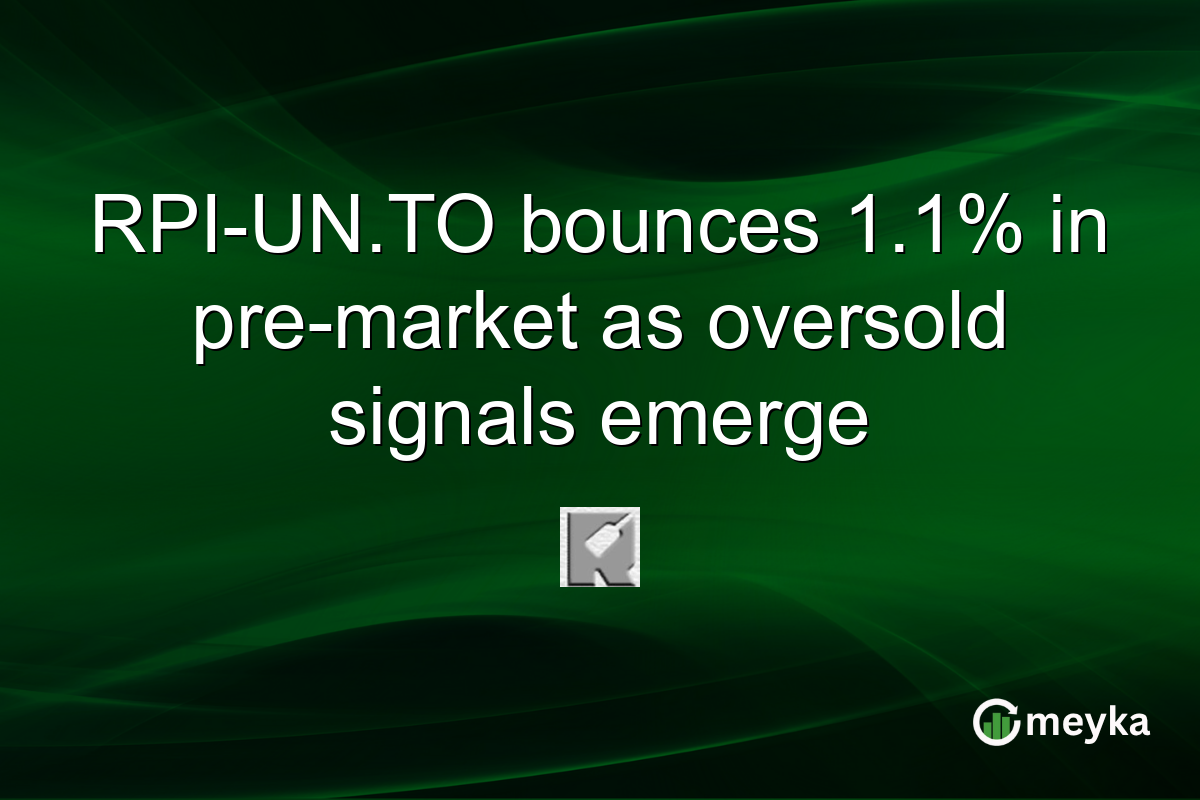 RPI-UN.TO bounces 1.1% in pre-market as oversold signals emerge