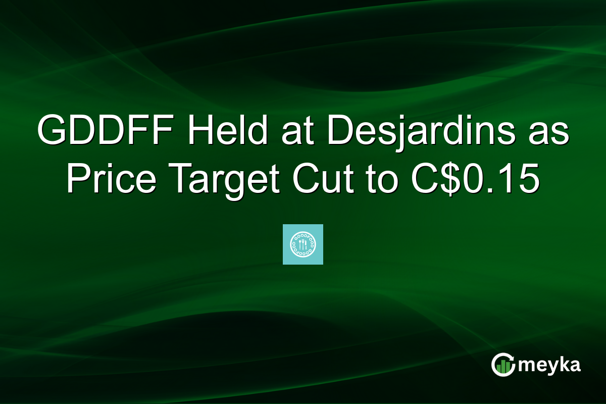 GDDFF Held at Desjardins as Price Target Cut to C$0.15