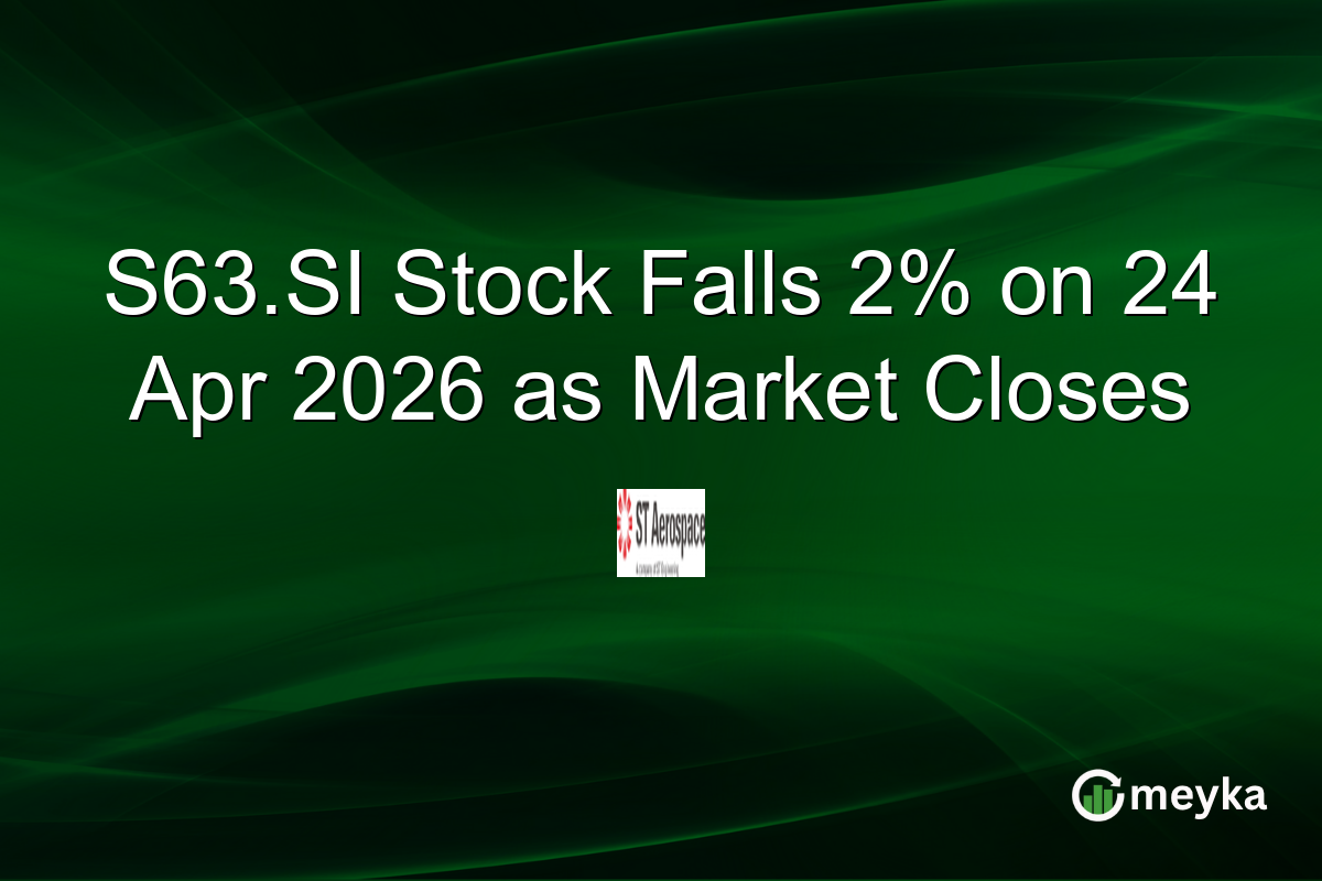 S63.SI Stock Falls 2% on 24 Apr 2026 as Market Closes