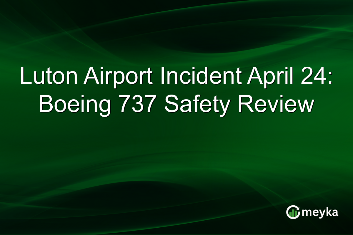 Luton Airport Incident April 24: Boeing 737 Safety Review