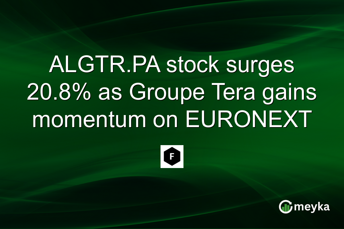 ALGTR.PA stock surges 20.8% as Groupe Tera gains momentum on EURONEXT