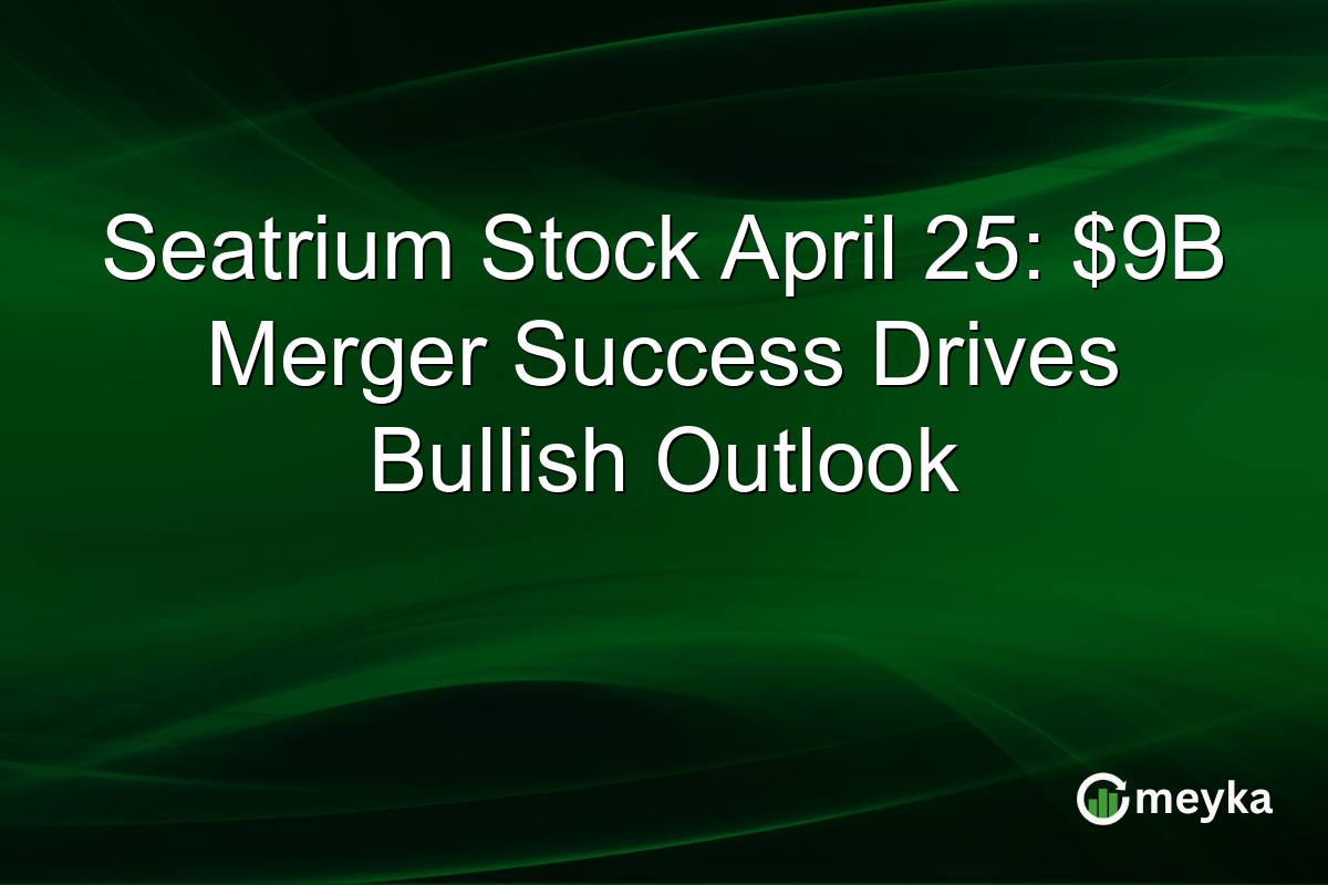 Seatrium Stock April 25: $9B Merger Success Drives Bullish Outlook