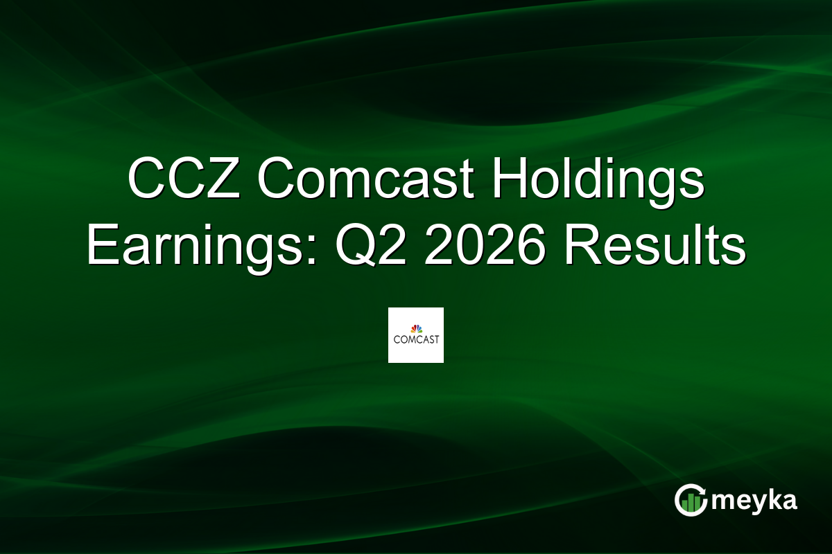 CCZ Comcast Holdings Earnings: Q2 2026 Results