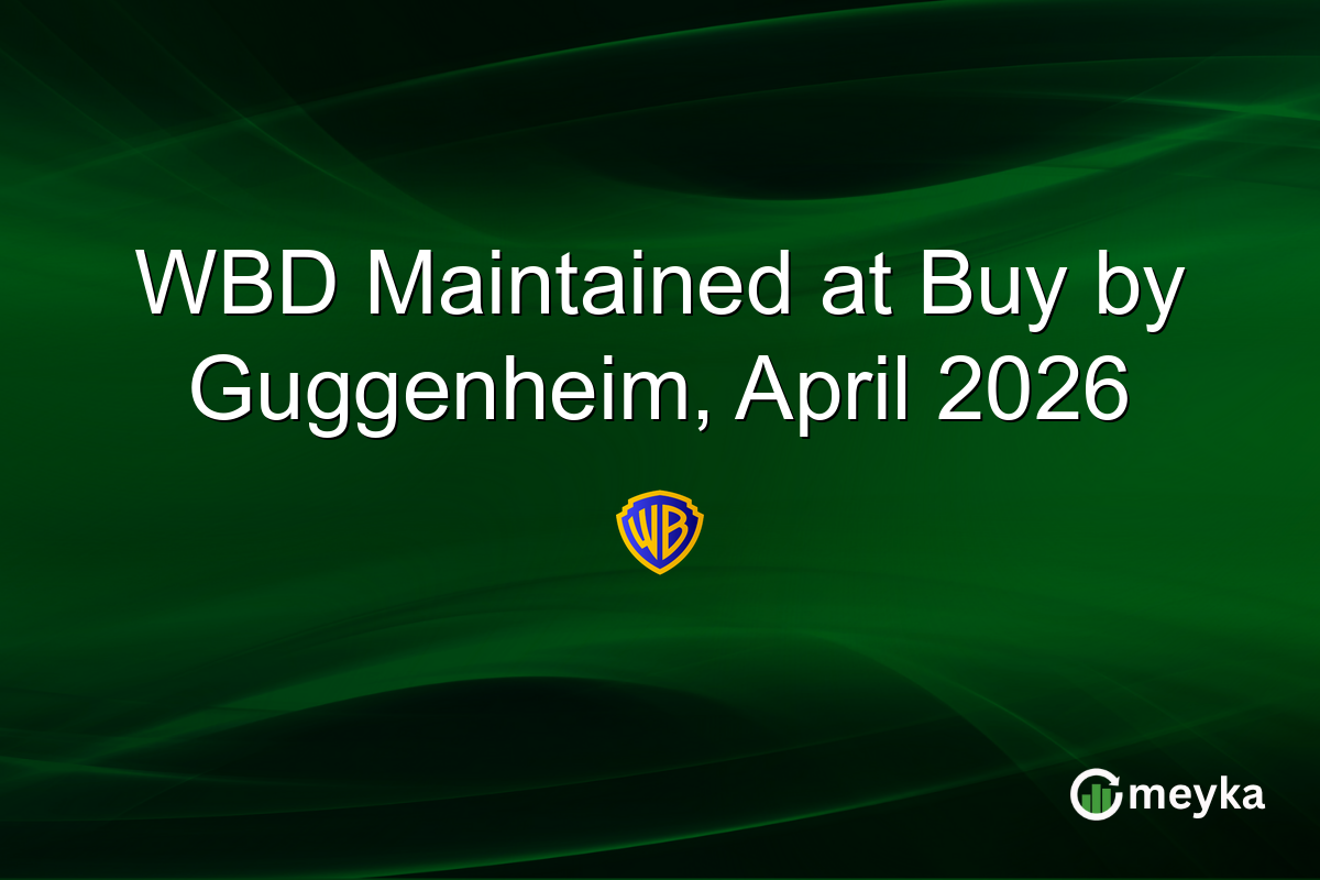 WBD Maintained at Buy by Guggenheim, April 2026