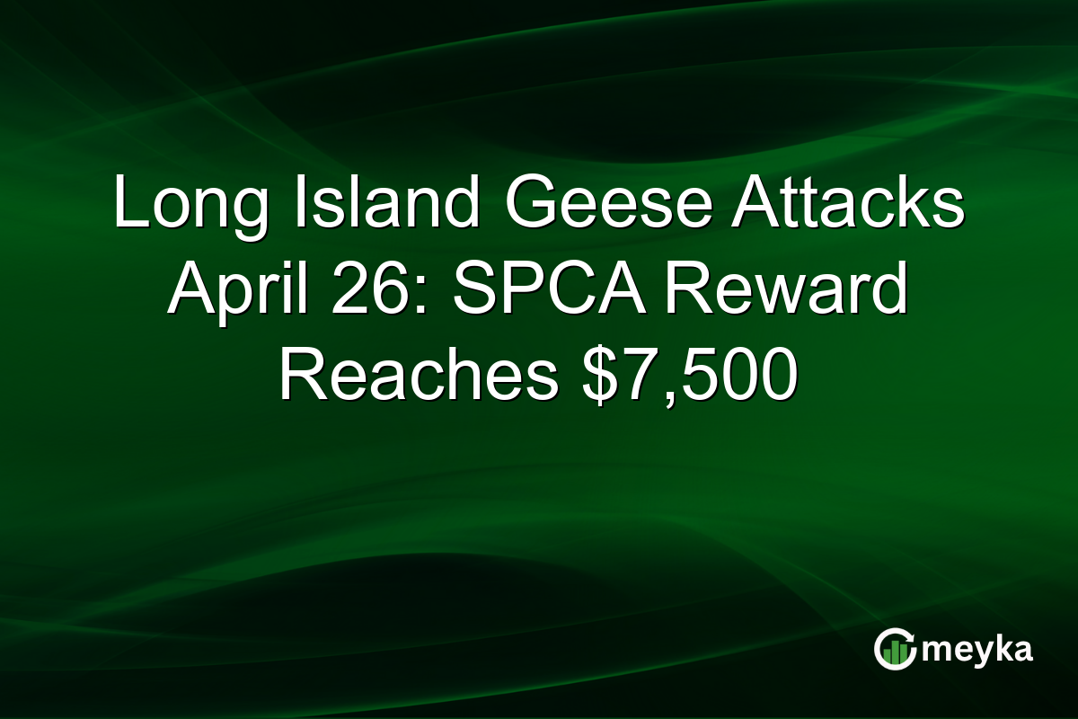 Long Island Geese Attacks April 26: SPCA Reward Reaches $7,500