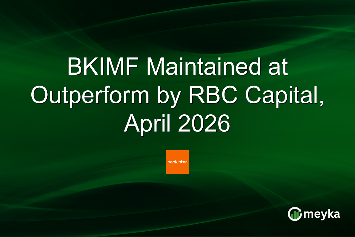 BKIMF Maintained at Outperform by RBC Capital, April 2026