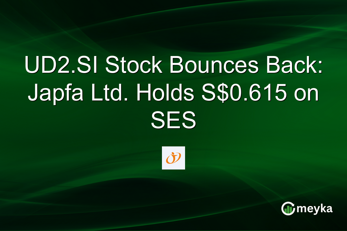 UD2.SI Stock Bounces Back: Japfa Ltd. Holds S$0.615 on SES