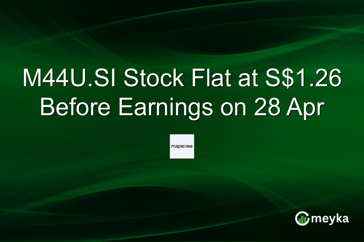 M44U.SI Stock Flat at S$1.26 Before Earnings on 28 Apr