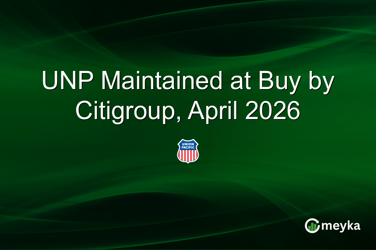 UNP Maintained at Buy by Citigroup, April 2026