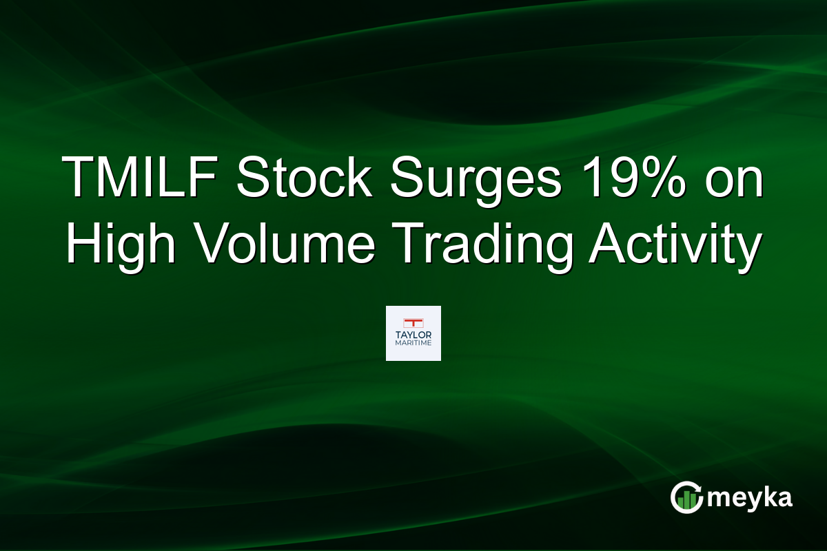 TMILF Stock Surges 19% on High Volume Trading Activity