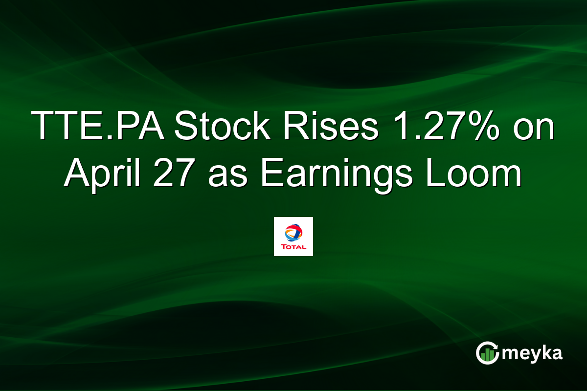 TTE.PA Stock Rises 1.27% on April 27 as Earnings Loom