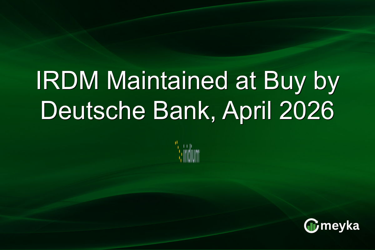 IRDM Maintained at Buy by Deutsche Bank, April 2026
