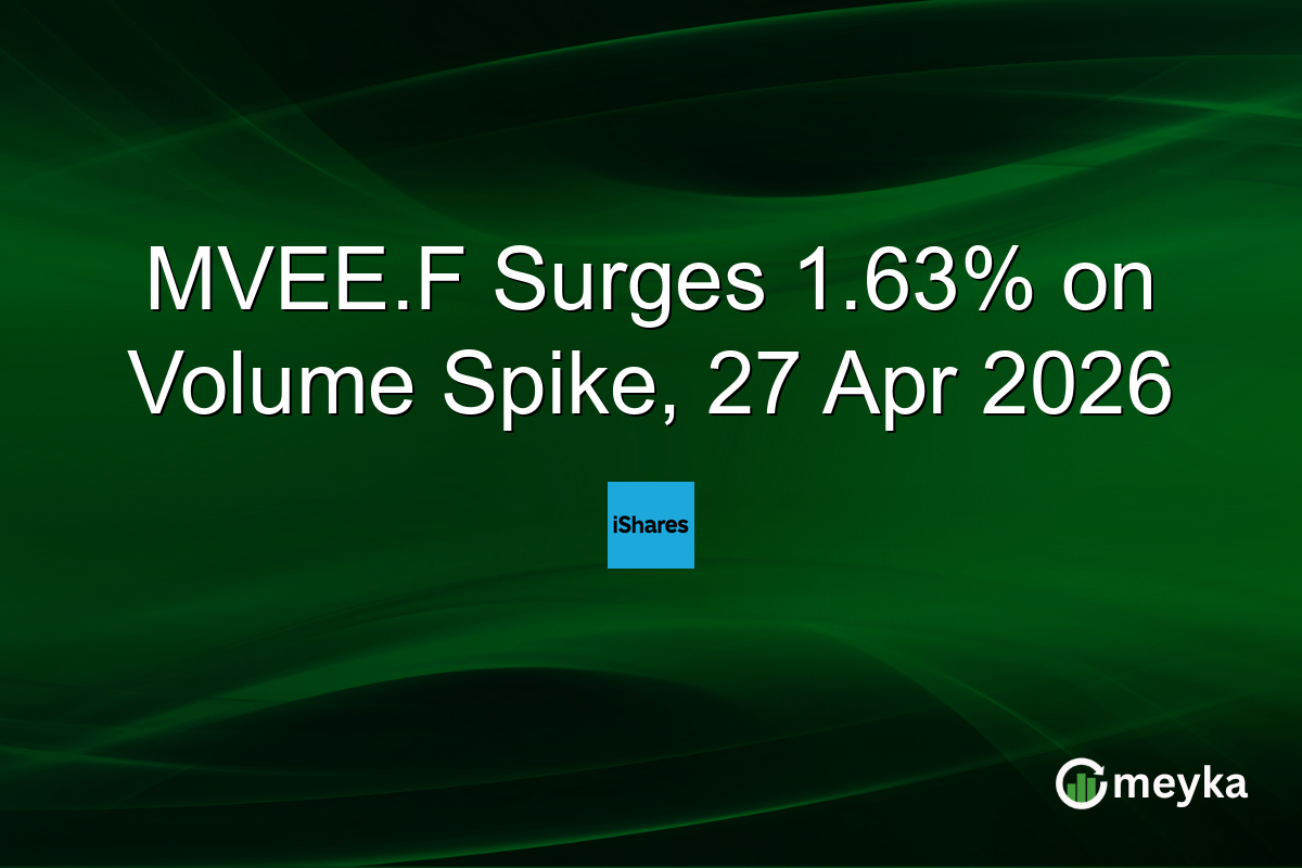 MVEE.F Surges 1.63% on Volume Spike, 27 Apr 2026