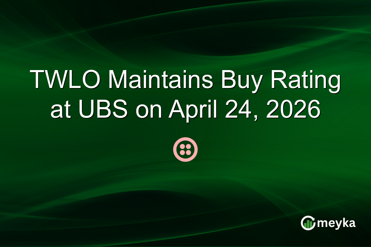 TWLO Maintains Buy Rating at UBS on April 24, 2026