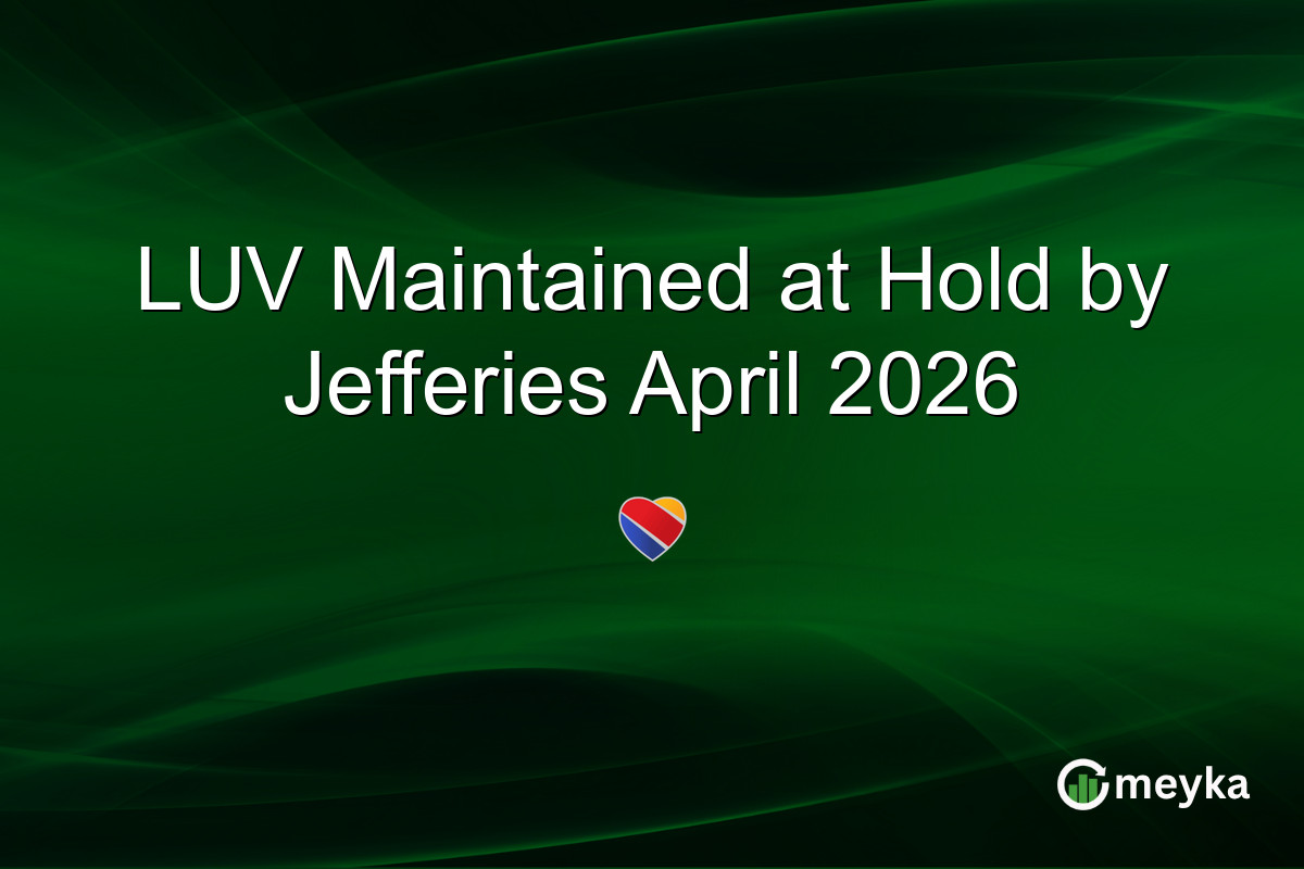 LUV Maintained at Hold by Jefferies April 2026