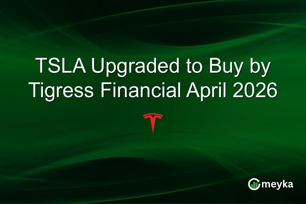 TSLA Upgraded to Buy by Tigress Financial April 2026