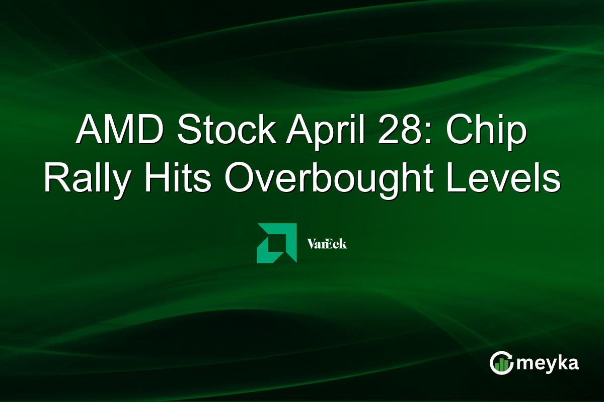 AMD Stock April 28: Chip Rally Hits Overbought Levels