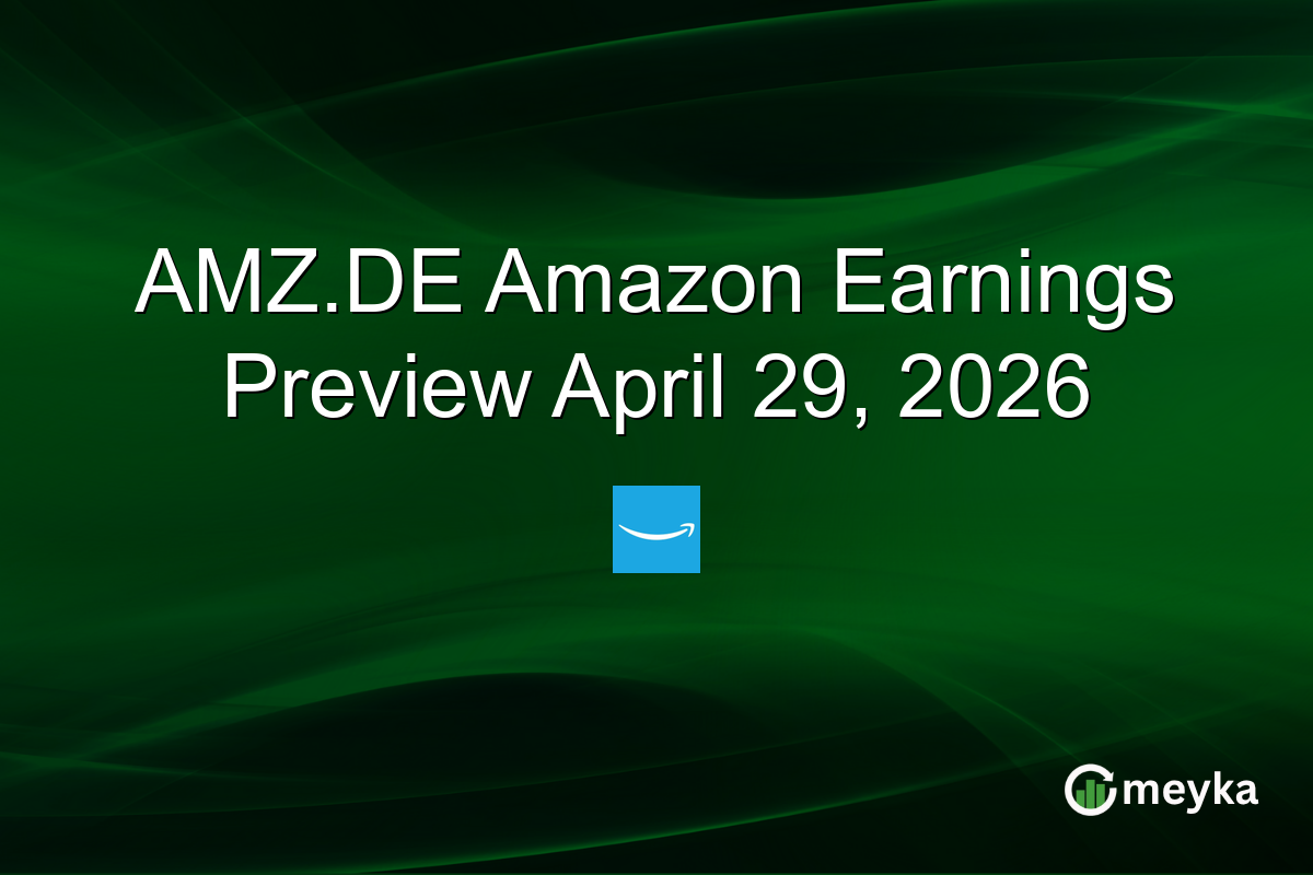 AMZ.DE Amazon Earnings Preview April 29, 2026