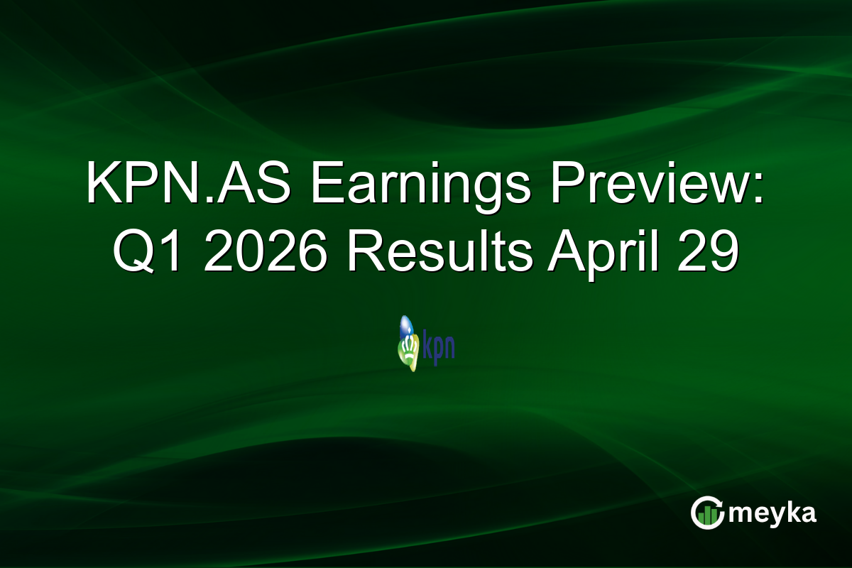 KPN.AS Earnings Preview: Q1 2026 Results April 29