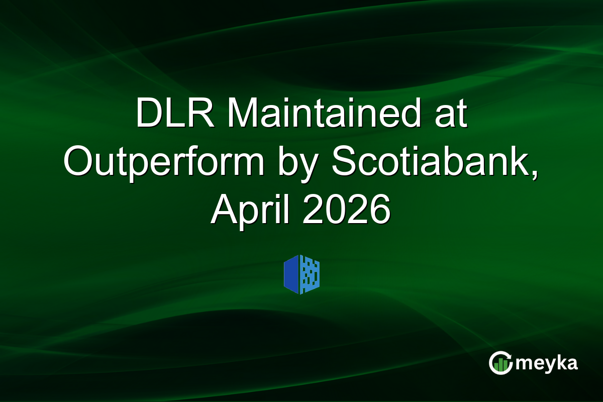 DLR Maintained at Outperform by Scotiabank, April 2026