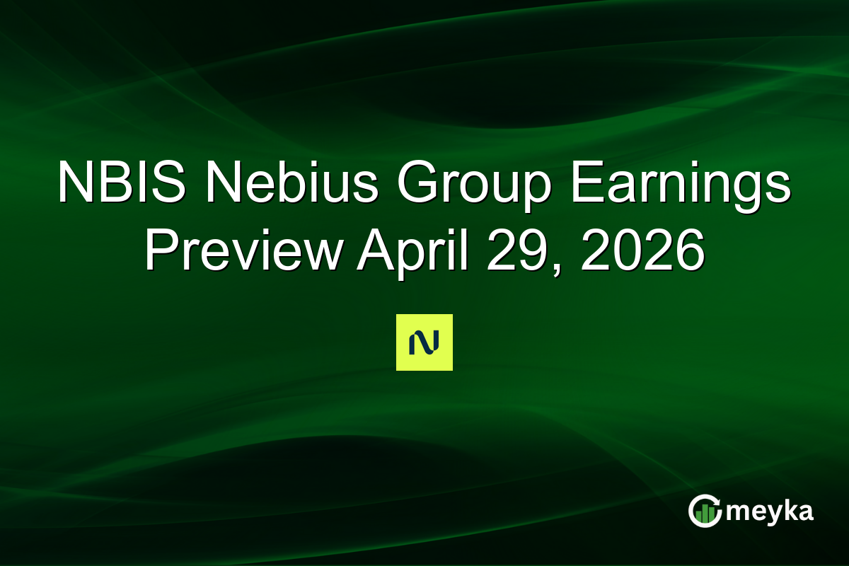 NBIS Nebius Group Earnings Preview April 29, 2026