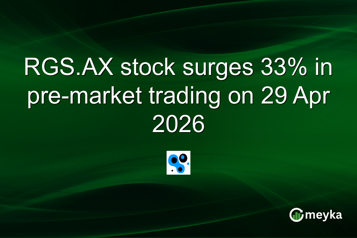 RGS.AX stock surges 33% in pre-market trading on 29 Apr 2026