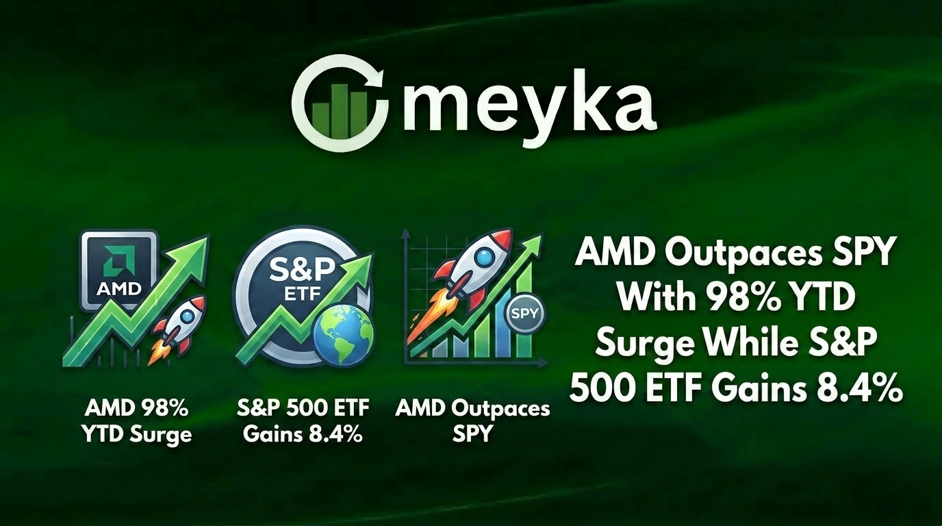 AMD Outpaces SPY With 98% YTD Surge While S&P 500 ETF Gains 8.4%
