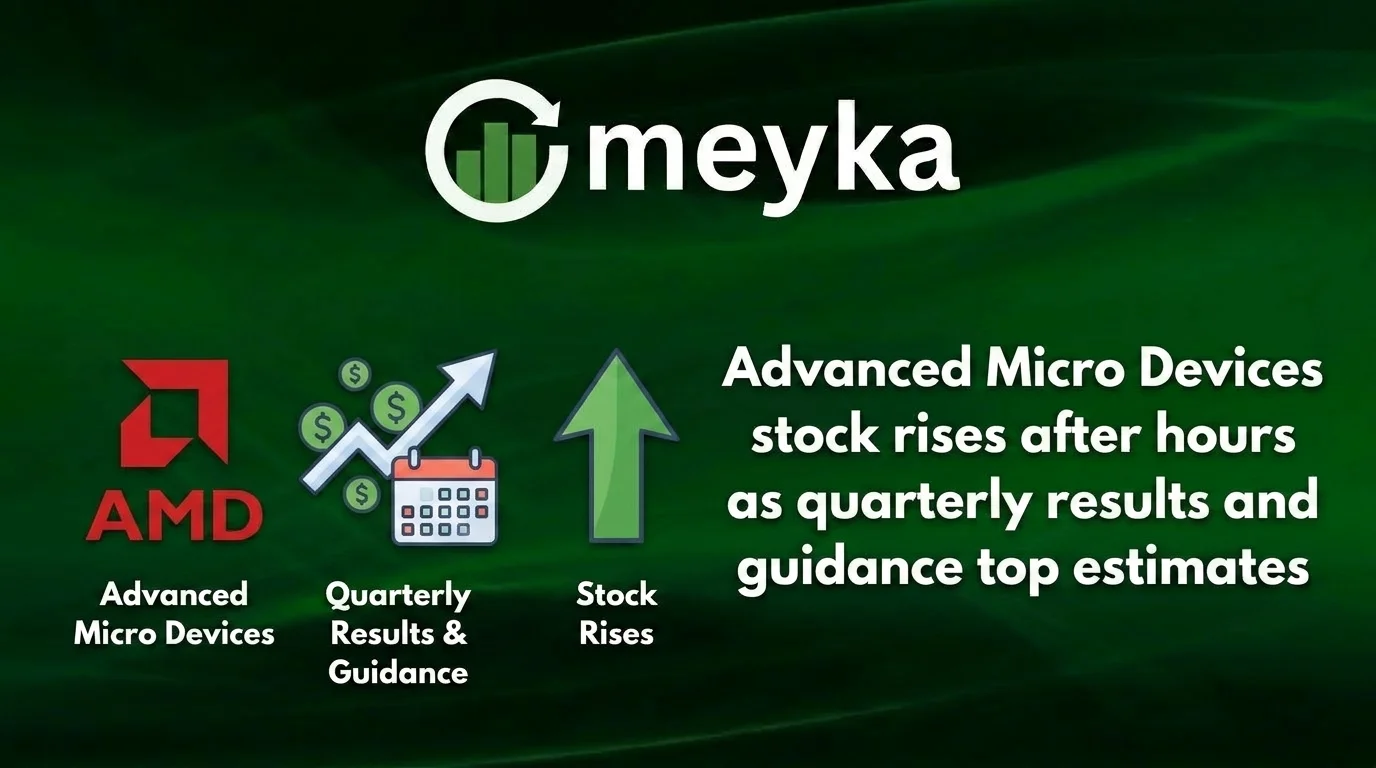 Advanced Micro Devices stock rises after hours as quarterly results and guidance top estimates