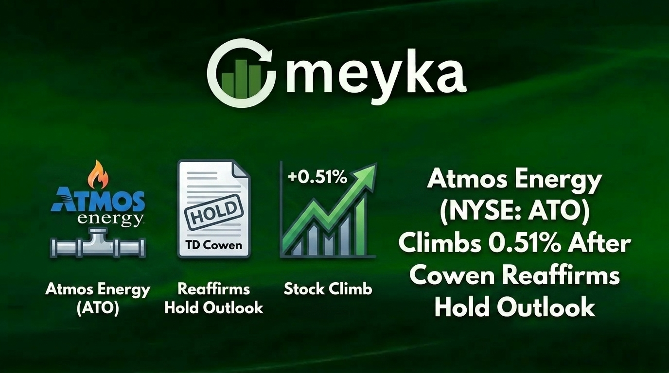 Atmos Energy (NYSE: ATO) Climbs 0.51% After TD Cowen Reaffirms Hold Outlook