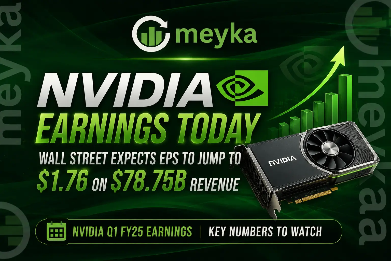 NVIDIA Earnings Today: Wall Street Expects EPS to Jump to $1.76 on $78.75B Revenue