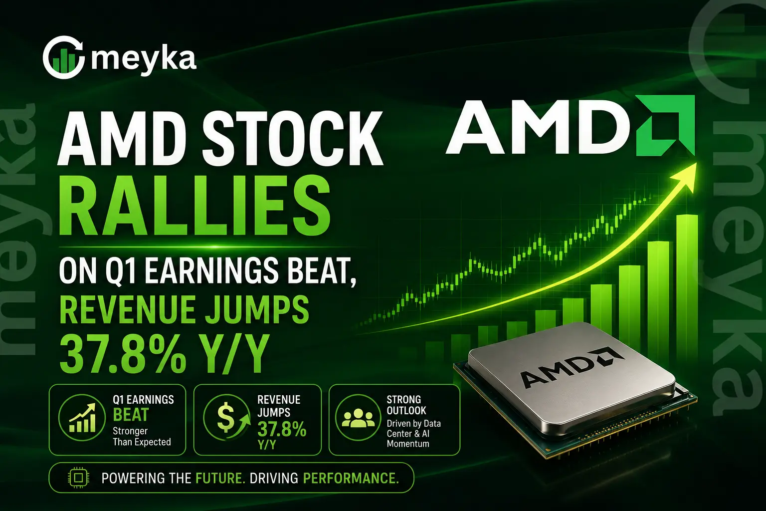 AMD Stock Rallies on Q1 Earnings Beat, Revenue Jumps 37.8% Y/Y 