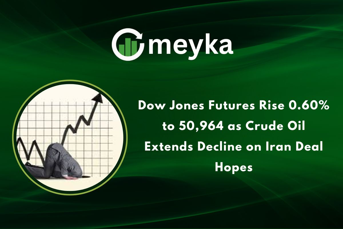 Dow Jones Futures Rise 0.60% to 50,964 as Crude Oil Extends Decline on Iran Deal Hopes