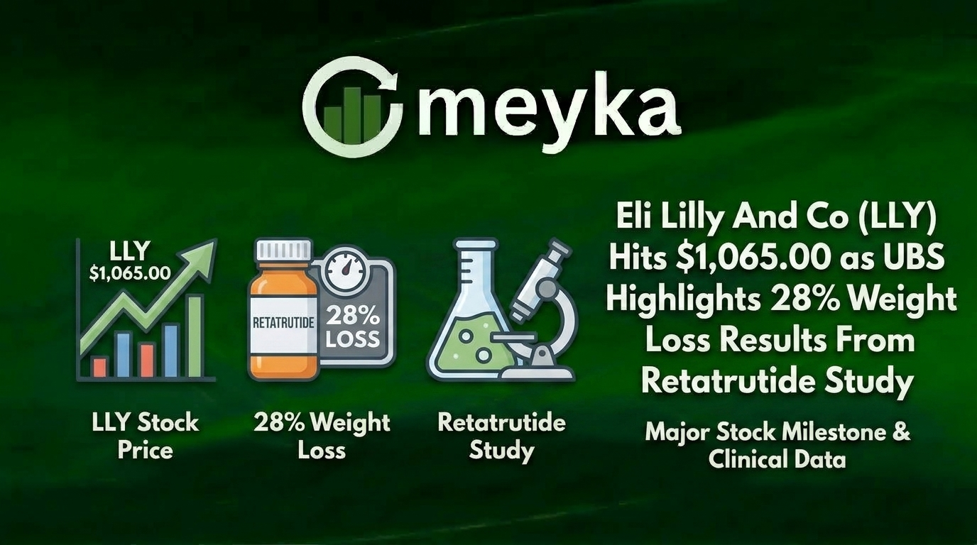 Eli Lilly And Co Hits $1,065 as UBS Highlights 28% Weight Loss Results From Retatrutide Study