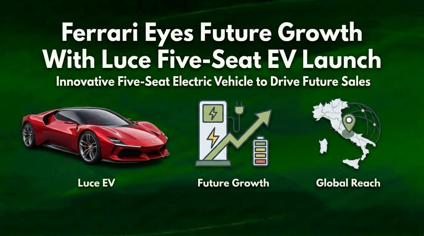 Ferrari Eyes Future Growth With Luce Five-Seat EV Launch